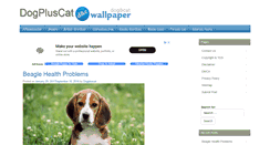 Desktop Screenshot of dogpluscat.com